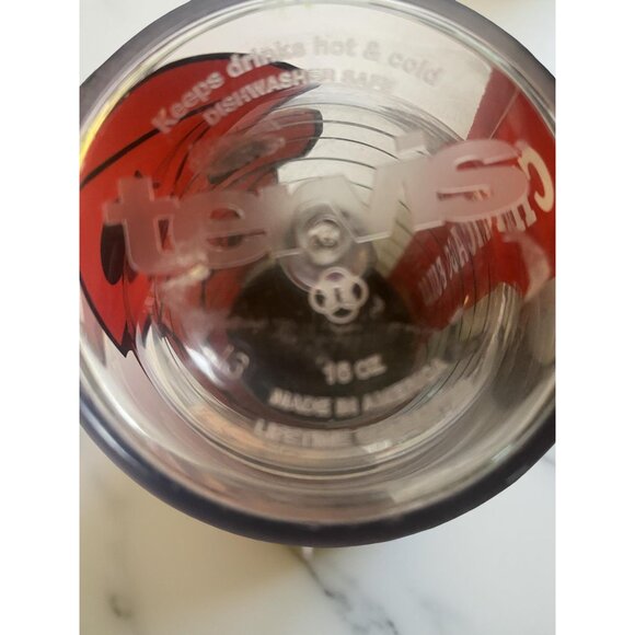 Tervis 16 oz Travel Tumbler – Chicago Bulls | NBA Official Licensed Mug with Lid - Picture 3 of 4